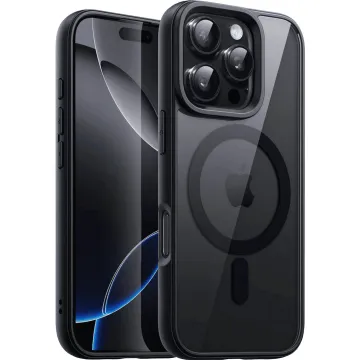 Skal magsafe för iPhone 16 Pro Svart