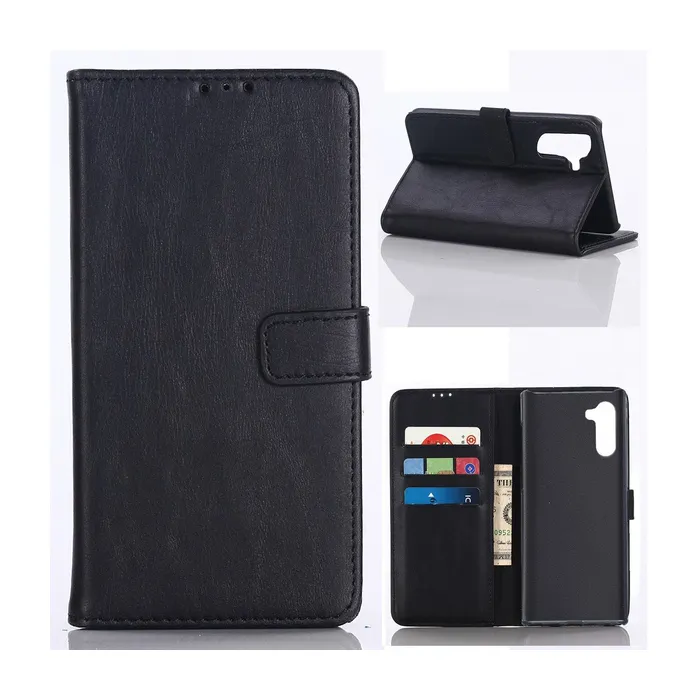 Plånboksfodral till Samsung Note 10 Svart