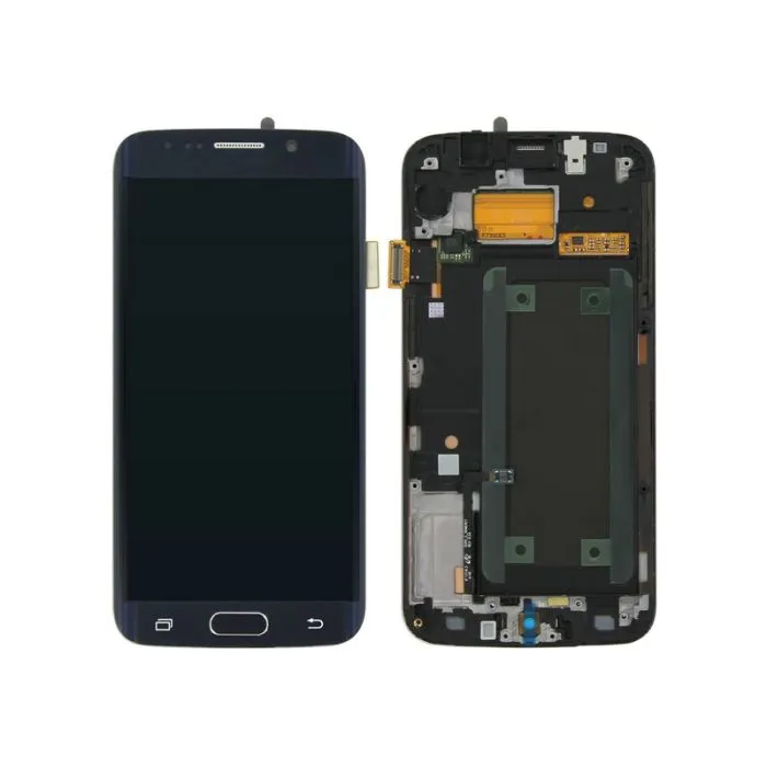 Skärm Samsung Galaxy S6 Edge Svart Original
