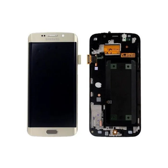 Skärm Samsung Galaxy S6 Edge Guld Original