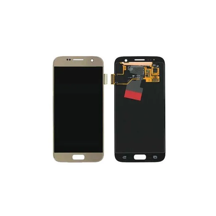 Skärm Samsung Galaxy S7 original Guld