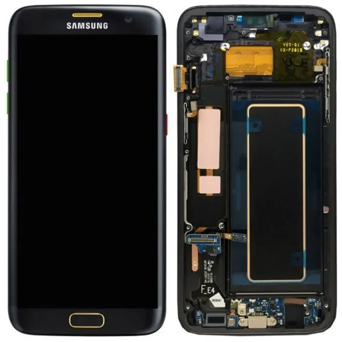 Skärm Samsung Galaxy S7 Edge original Svart