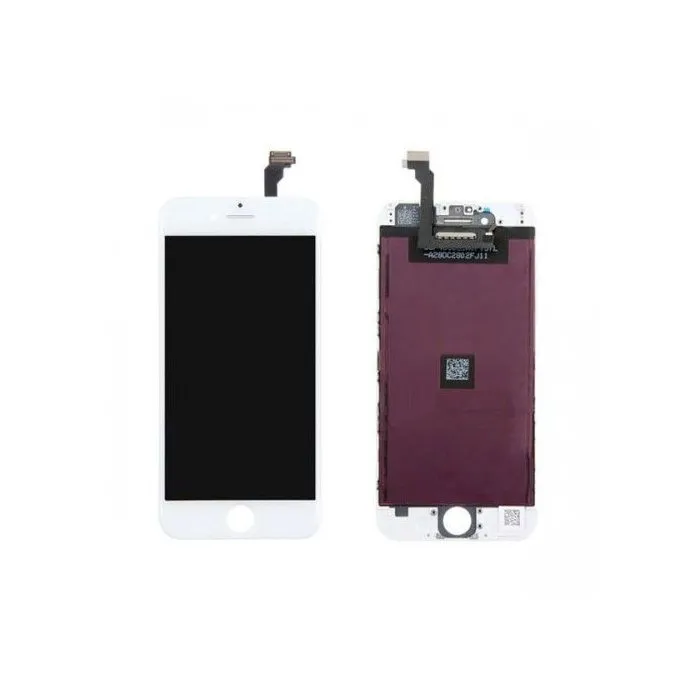 iPhone 6 Skärm LCD display Vit AAA Kvalité RVI6GWLCD