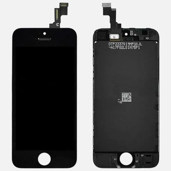 Skärm LCD-Glas iPhone i5C A+ Svart